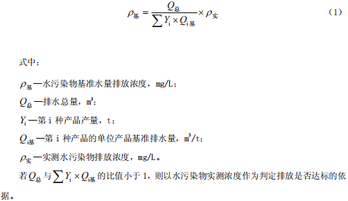 發(fā)酵酒精和白酒工業(yè)水污染物排放標準